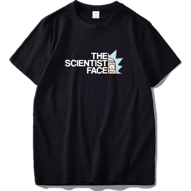 The Science Face Rick T-Shirt Geek