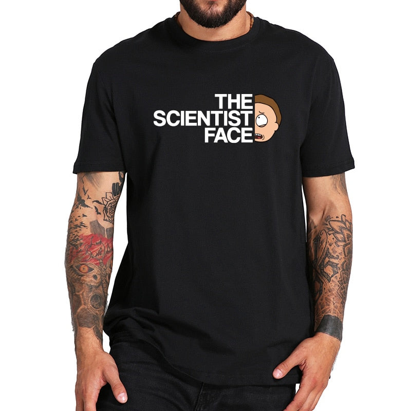 The Scientist Face Morty T-Shirt