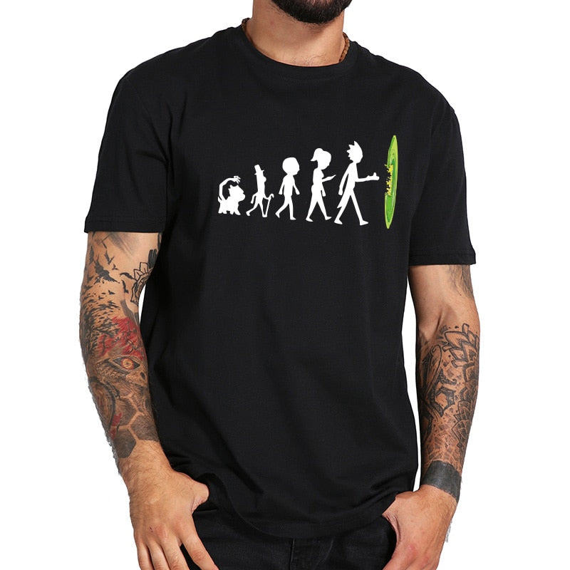 Rick And Morty Family Evolution T-Shirt