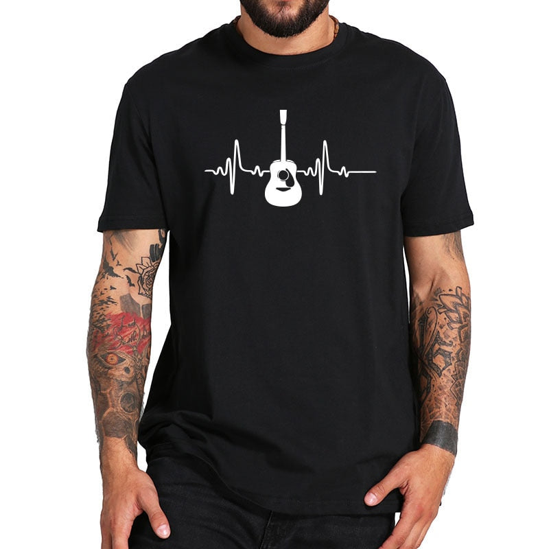 Heartbeat Guitar T-Shirt