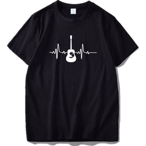 Heartbeat Guitar T-Shirt